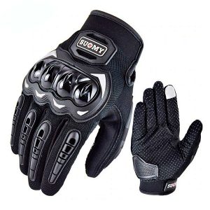 Guantes transpirables para moto