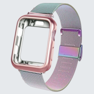 Funda y correa milanese loop para apple watch