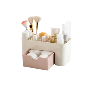 Caja plástica organizadora con cajón