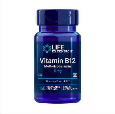 B12 Adenosilcobalamina y Metilcobalamina Sublingual