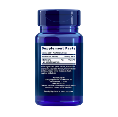 B12 Adenosilcobalamina y Metilcobalamina Sublingual - Imagen 2
