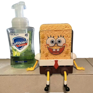 Soporte de Bob Esponja para esponja lava platos