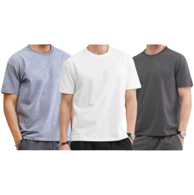 Polera basica de algodón
