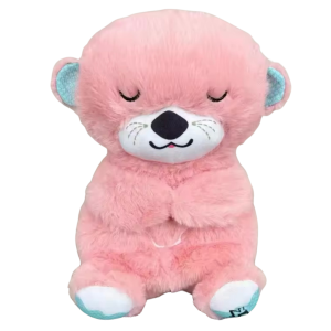 Peluche de nutria con respiración automática